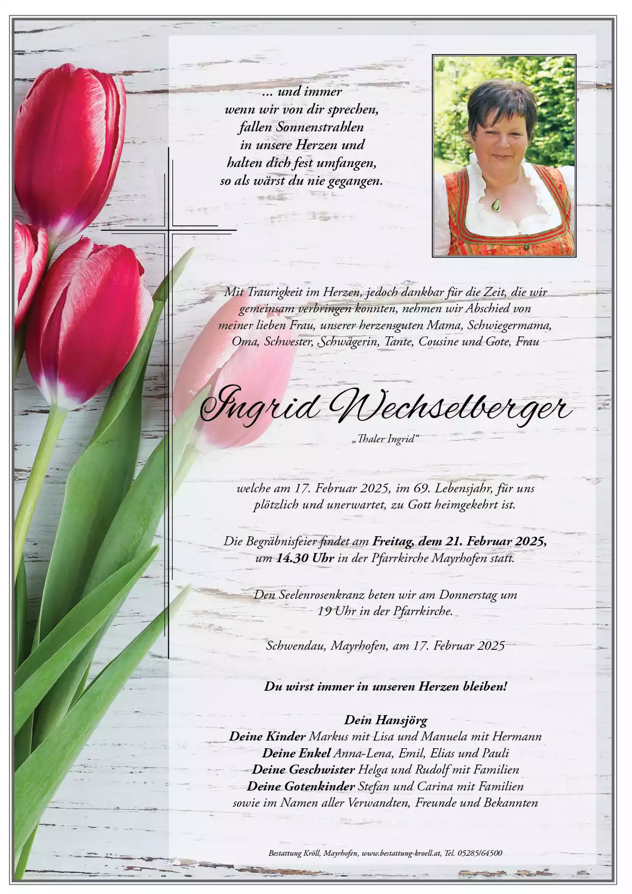 Parte von Ingrid Wechselberger